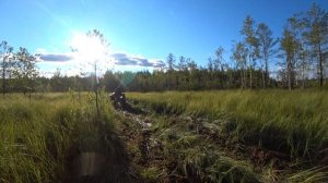 На мотовездеходах SR едем на крутую рыбалку!! ))