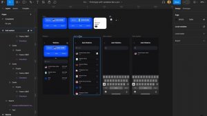 105 Figma: Prototyping with Variables  (Figma Crash Course 2023)+ Practice Figma File