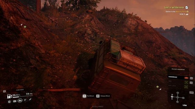 SnowRunner Gameplay - Lost in the wilderness - Deliver to Meeting Point:DON 71 (Part3)