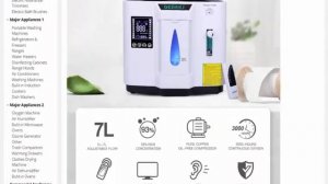 Портативный кислородный концентратор Dedakj, 1 7 л с низким уровнем шума