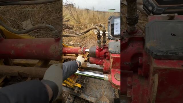 Горизонтально направленный прокол грунта. Без приямка с поверхности.