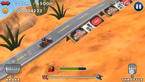 Скоростная МИНИ БАГГИ в игре на андроид Mini Racing Adventures