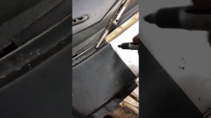 Замена уголков рамки лобового стекла ваз