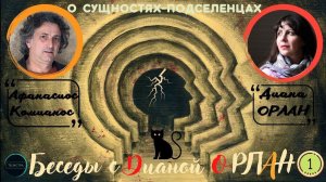 Афанасиос Комианос о сущностях подселенцах в регрессии / "Беседы с Дианой ОРЛАН" часть 1 (4)
