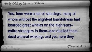 Chapter 004-007 - Moby Dick by Herman Melville