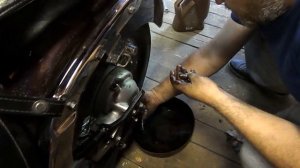 замена масла в кардане в Yamaha XVS 400|oil change in cardan in Yamaha XVS 400