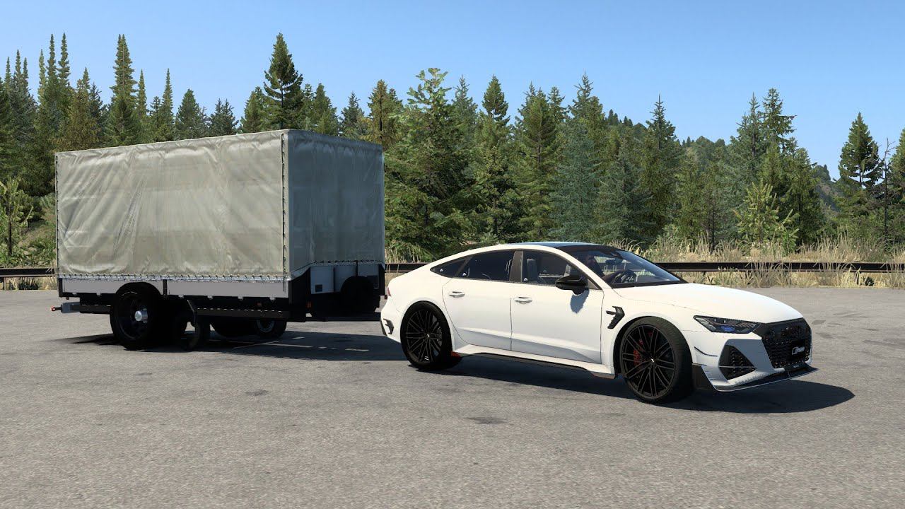 [ATS] Audi RS7 Performance 2023_Yellowstone Park Cargo delivery смотреть онлайн