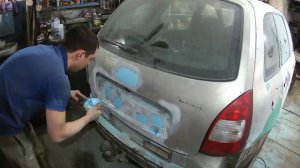 ЛАДА КАЛИНА (LADA KALINA ) много шпаклевки не бывает 😃