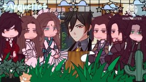 TGCF react to Xie Lian as Zhongli || Heavens official blessing x Genshin impact|| +Angst