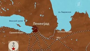 карта Ленинграда