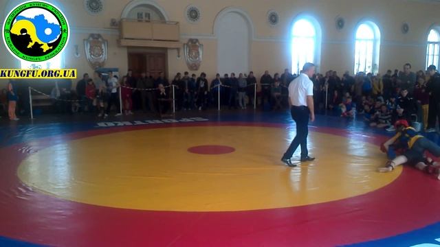 Бой 12 раунд 2 Саньда. Чемпионат Украины по КУНГФУ 26-27.03.2016 смотреть онлайн