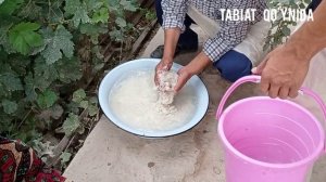 Хорезмский плов из баранины в казане на костре!Как приготовить плов из баранины #плов #pilav #osh