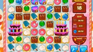 Как пройти 1414 уровень в игре долина сладостей