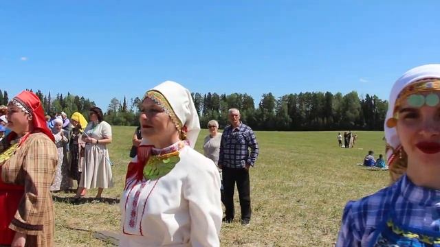 ГЕРБЕР в Пихтовке: на праздничной поляне появляются жрецы... 17.06.2023.. Видео Валерия Нуриахметов