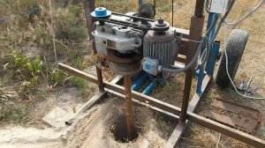 Бур-шнек 300мм. 2ч. Это всё, глина виновата..