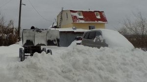 Минипогрузчик с двигателем от оки