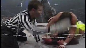 Сабу vs Эбисс - TNA Turning Point 2005 - Матч с колючей проволокой