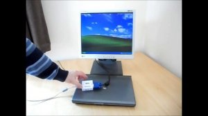 Mini HDMI to VGA Converter Demonstration