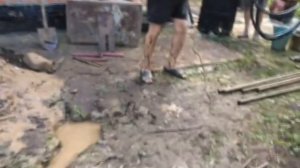 Бурение скважин в Дмитровском районе Московской обл./Бывают и сложности
