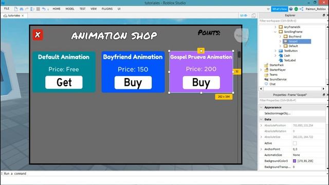 Animation Shop FNF Roblox Studio смотреть онлайн