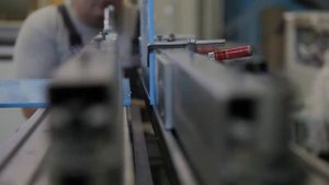 Станок для стыковой сварки листовых пластиков