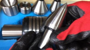 Подвижный токарный центр (центр вращения) с комплектом сменных наконечников МТ5