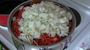 Греческий салат на зиму. Универсальный салат.