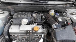 Работа двигателя гранты после установки PCV клапан