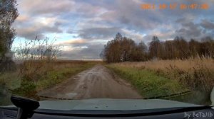 с. Кудиново → с. Юрьевское → с. Кудиново (октябрь 2021)