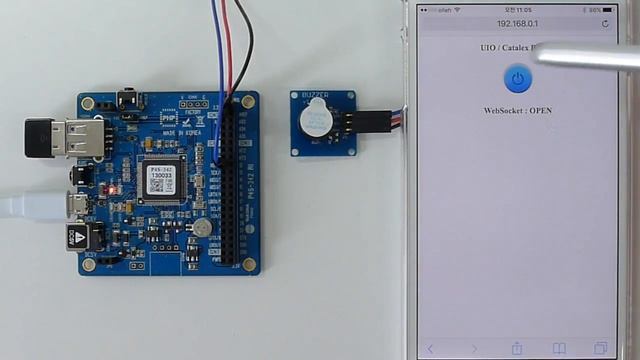 [HTML5/WS/CANVAS] Controlling a Buzzer смотреть онлайн