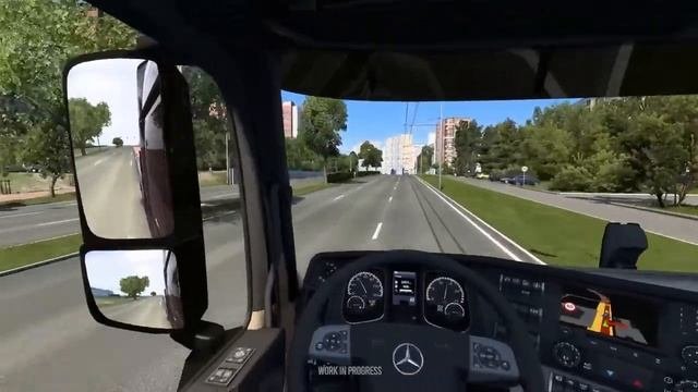 Калуга в симуляторе грузовика