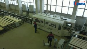 Четырехсторонний станок QUADRO 723 HIGH SPEED | Работа в составе линии строгания | Подача 60 м/мин