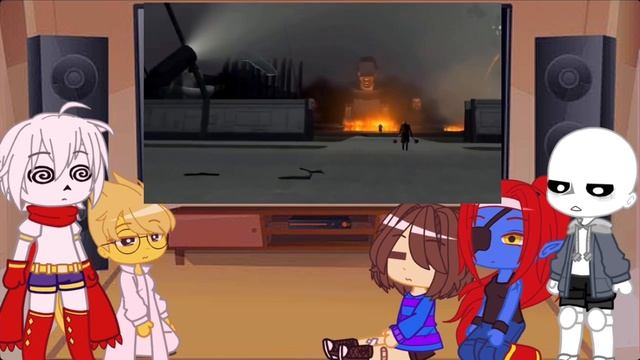 Undertale react to Skibidi Toilet | Gacha reacts смотреть онлайн