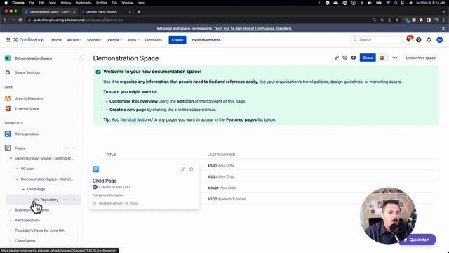 Using a Page Macro in Confluence Tutorial