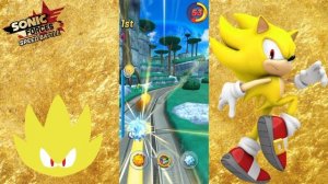 Transforming into Super Sonic FOR 3 MINUTES - Sonic Forces: Speed Battle