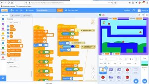 Scratch - Бродилка (игра-пояснение принципа работы с картой)
