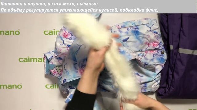 Зимний комплект Ashley, 813 (ТМ Caimano) смотреть онлайн