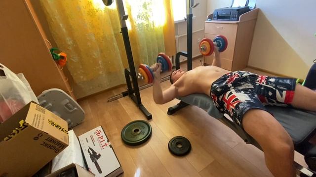 Моя ПОЛНАЯ ДОМАШНЯЯ тренировка. смотреть онлайн