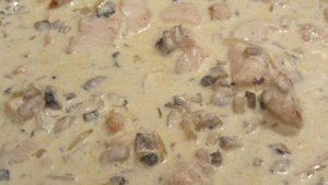 Жульен с макаронами