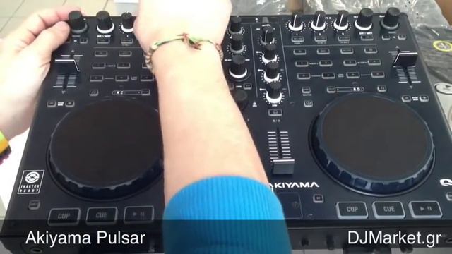 Akiyama Pulsar Traktor DJ controller review from DJmarket.gr