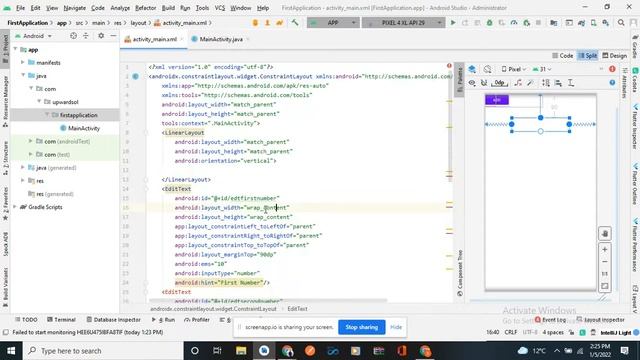 LinearLayout In Android Studio | Java | Xml | In Urdu #linearlayout #androiddevelopment смотреть онлайн