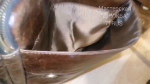 Замена подкладки, в сумке часть2