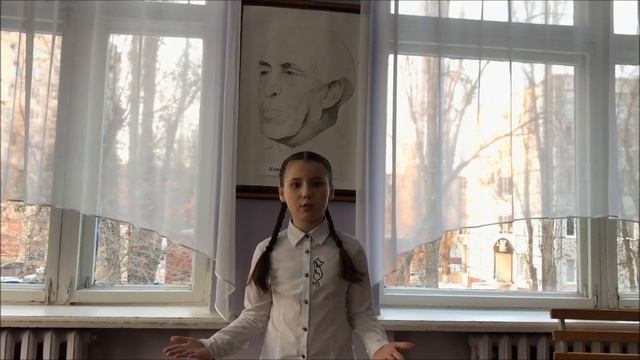 Сутормина Ирина Сергеевна, 10 лет, А. Фет 'Ещё вчера на солнце млея' смотреть онлайн