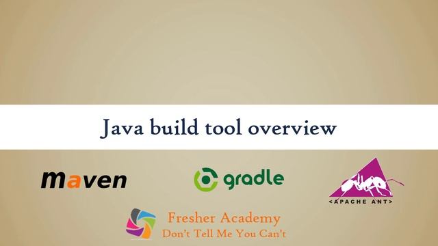 6  Java Build Tools