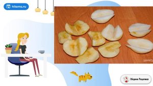 Грушево-яблочный смузи на соке цитрусовых. Быстрый вкусный