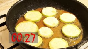 Жарим кабачки. Просто и вкусно! За 5 МИНУТ
