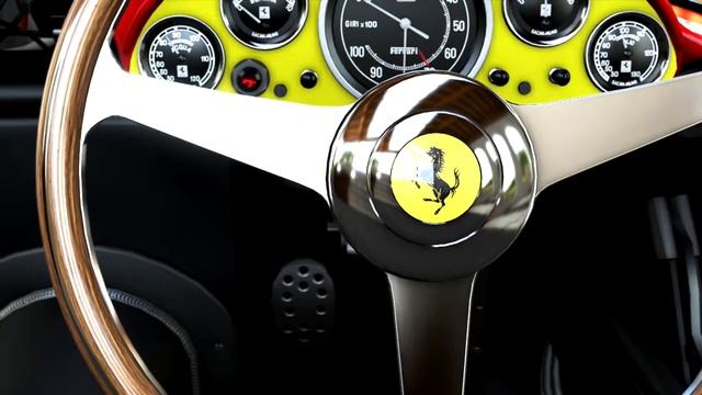 Ferrari 250 Testa Rossa 1957 Interior Inside Look смотреть онлайн