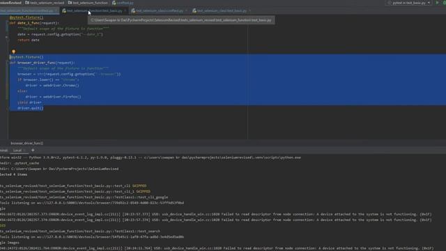 Pytest Fixture scope is class смотреть онлайн