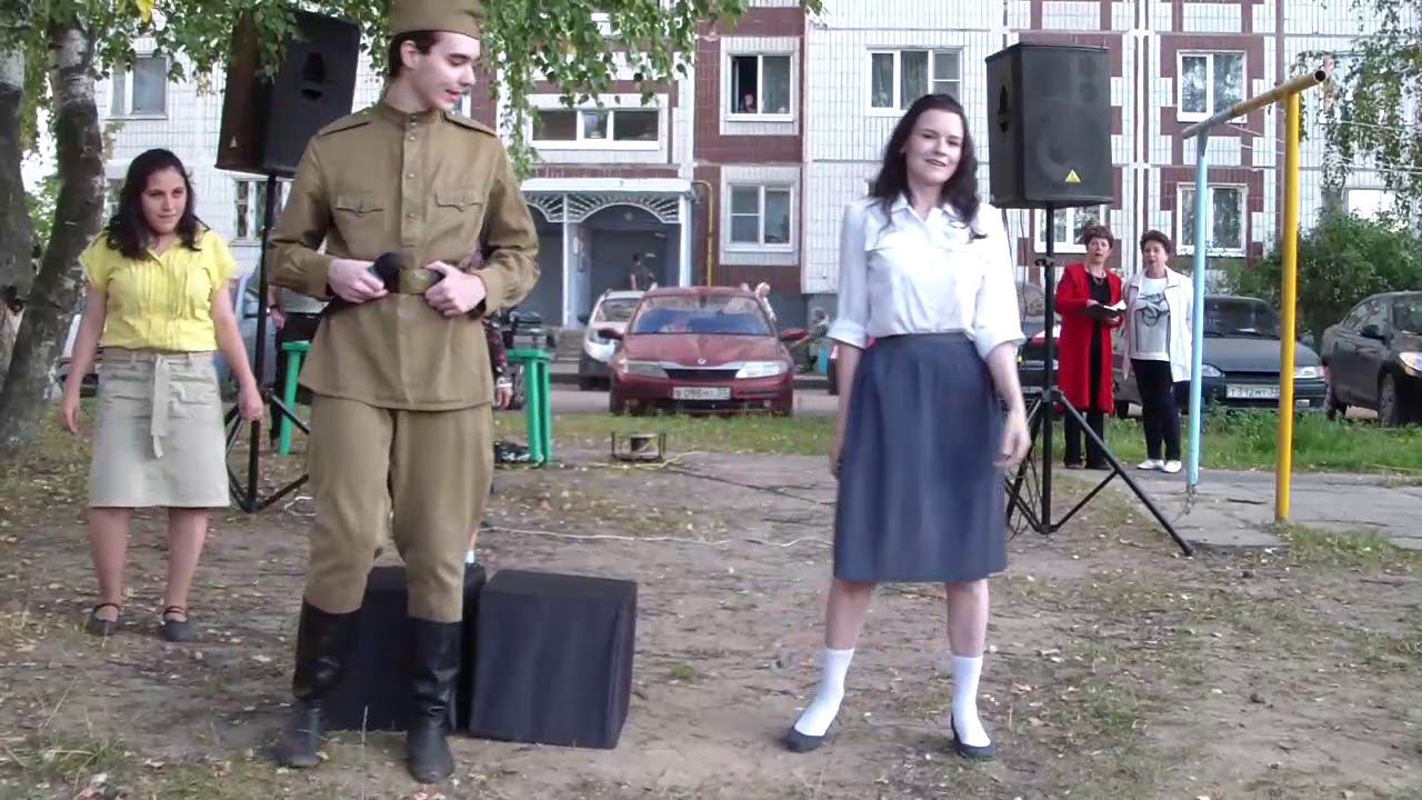 Отрывок из спектакля "Россия, мы в сердце тебя пронесли" по творчеству А. Фатьянова смотреть онлайн