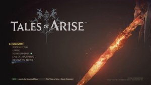 Tales of Arise Full Main Menu Music Extended Version